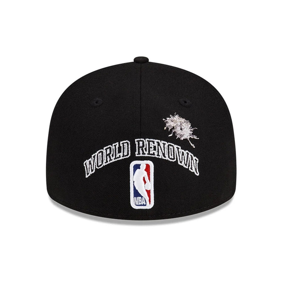 Chicago Bulls 59FIFTY Low Profile NBA X Staple Black Cap
