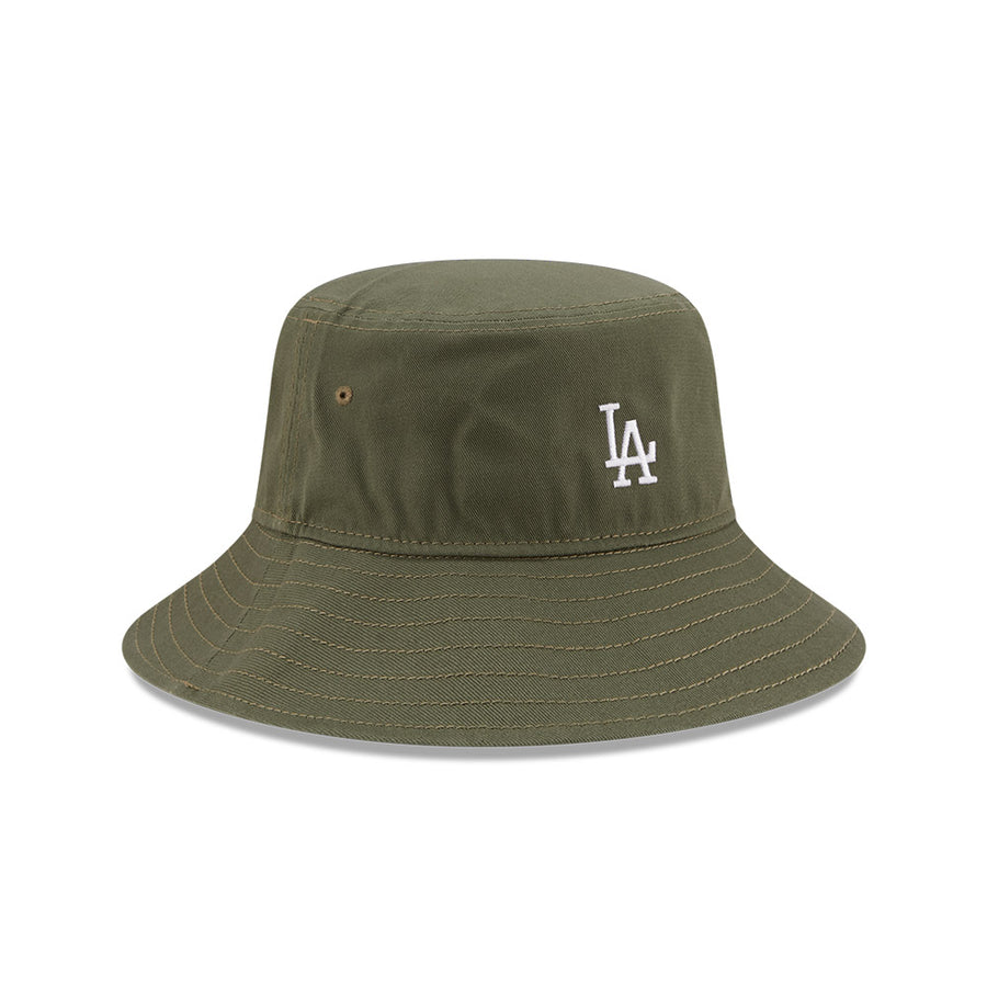 Los Angeles Dodgers Bucket Team Tab Tapered Olive Hat