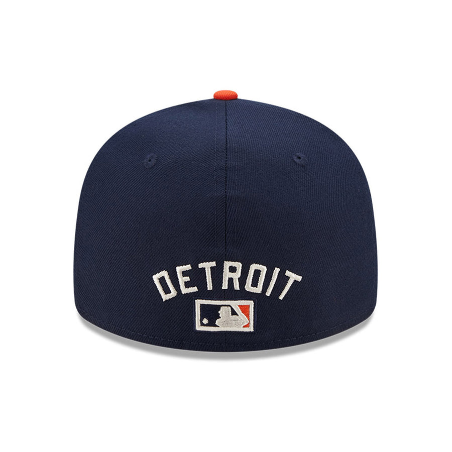 Detriot Tigers 59FIFTY Low Profile Cooperstown Black Cap