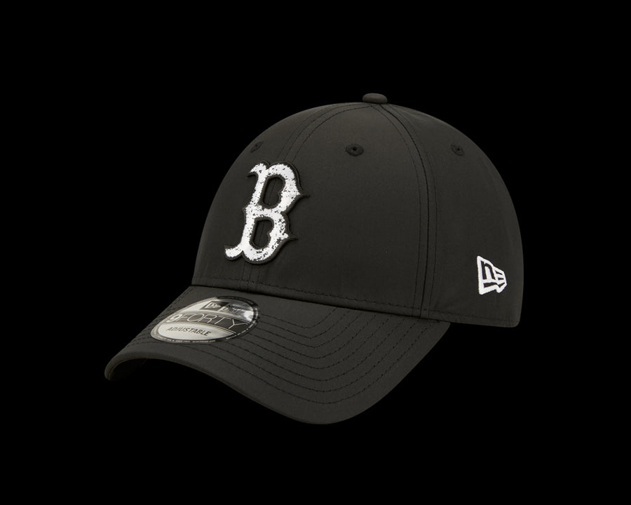 Boston Red Sox 9FORTY Black & White Cap