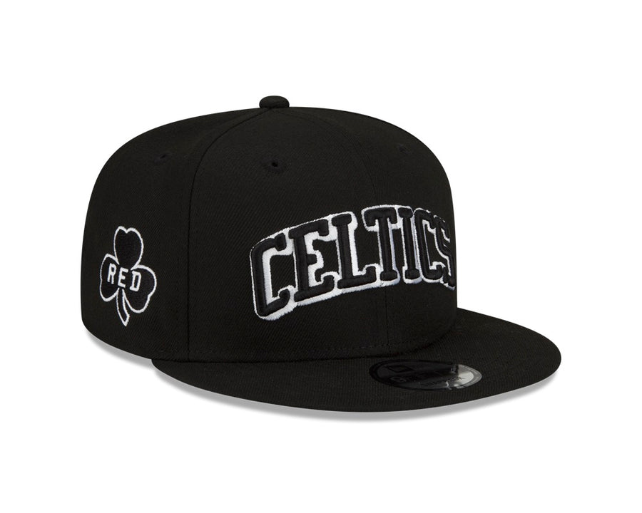 Boston Celtics 9FIFTY NBA21 City Black/White Cap